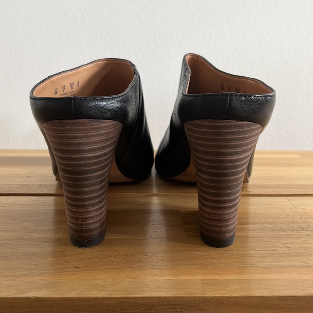 Franco Sarto leather Heeled Sandal 8M - Picture 5 of 8